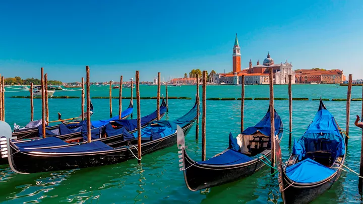 Gondola arts centre, Venice, Italy