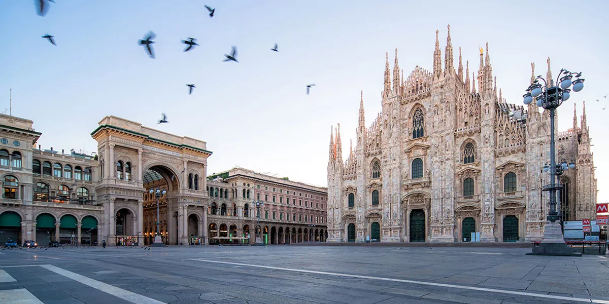 Piazza Del Duomo at Dawn, Florence Italy