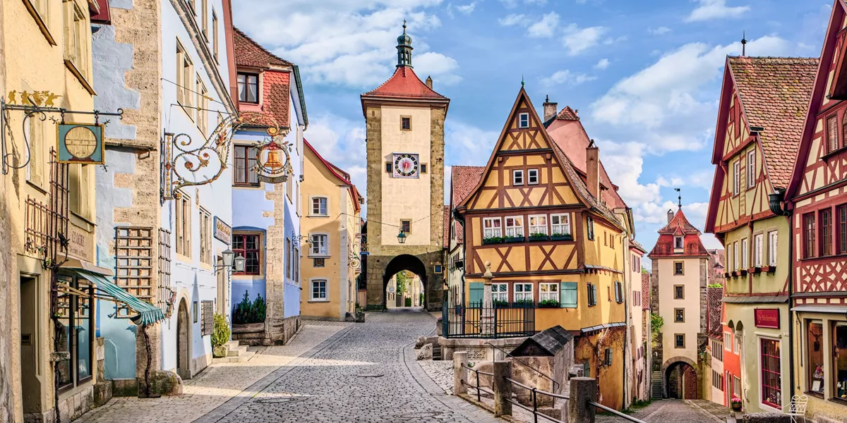 Traditional village in Germany