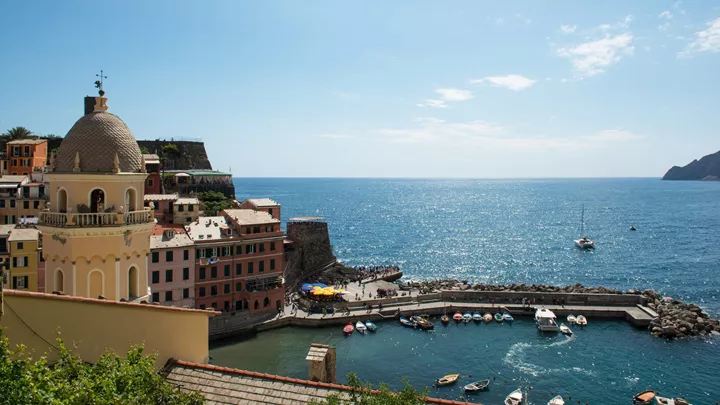 Harbour, Cinque Terre, Italy