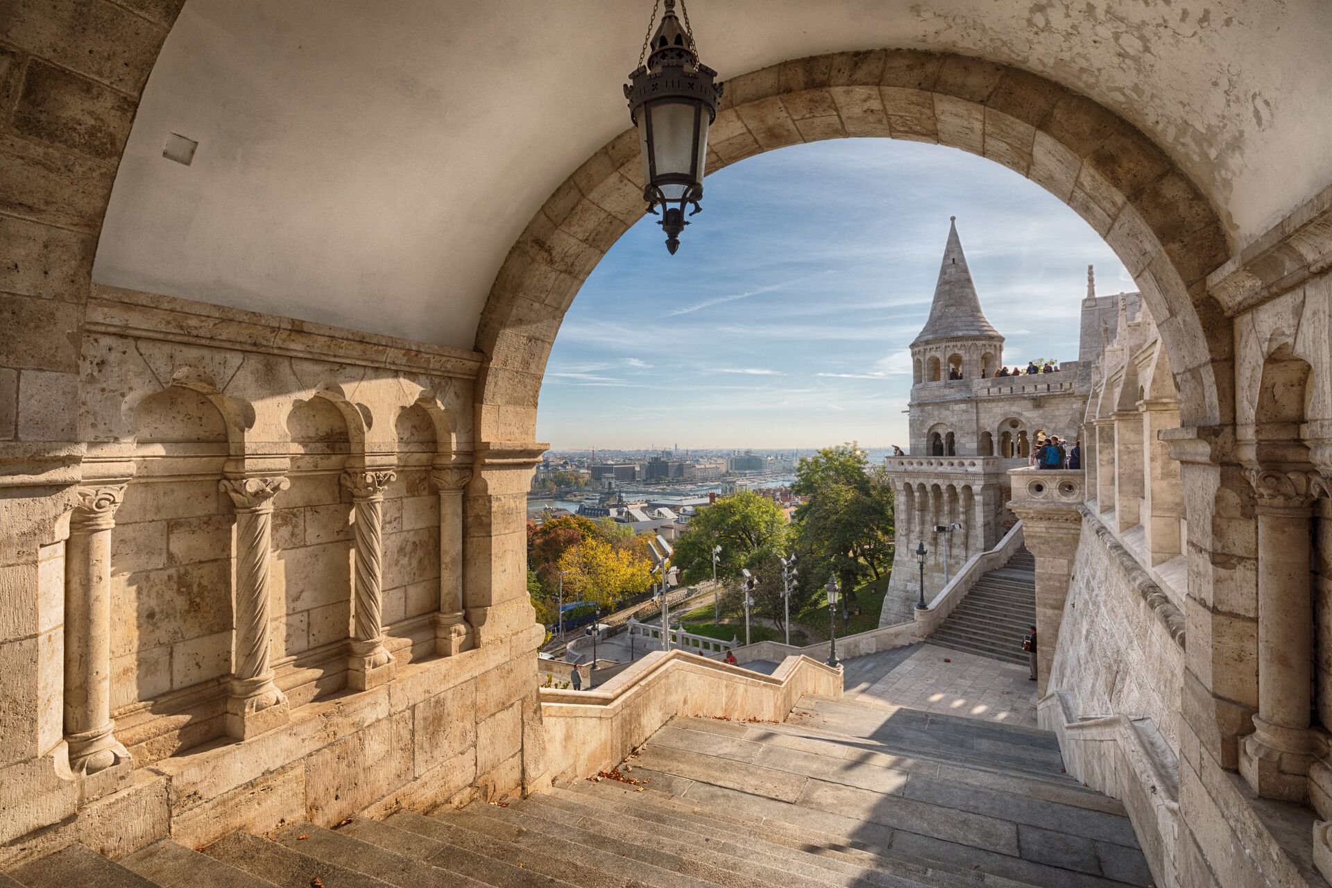 Fishermen's Bastion in Budapest, Hungary