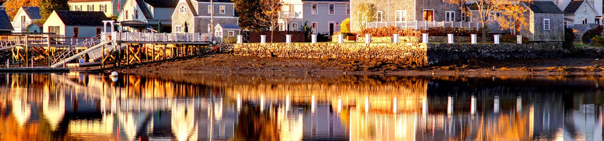 Autumn In Portsmouth, New England