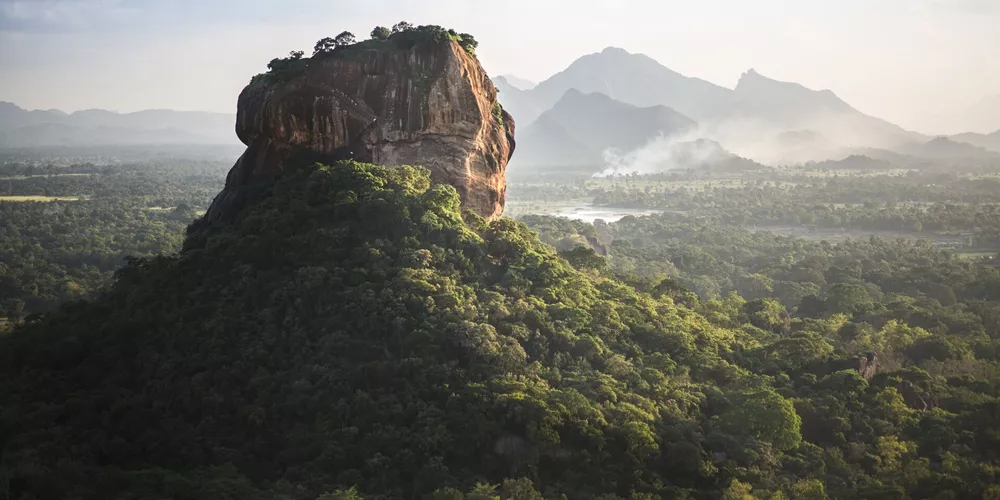 Sigiriya Lion's Rock Fortress in Sri Lanka