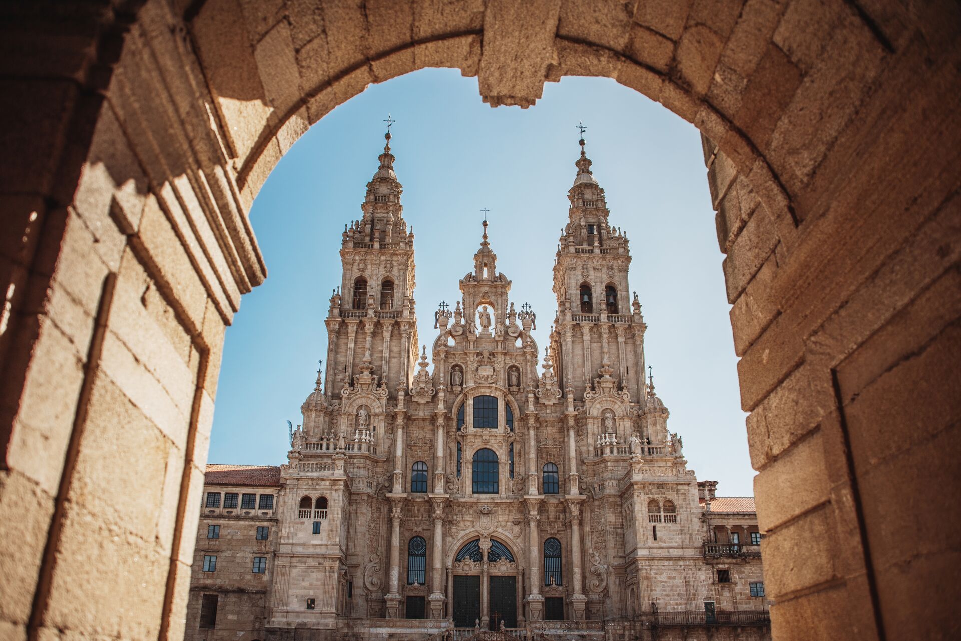 Large Santiago De Compostela Cathedral 1176658931