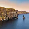 Cliffs Of Moher At Sunset, Doolin, Clare, Ireland