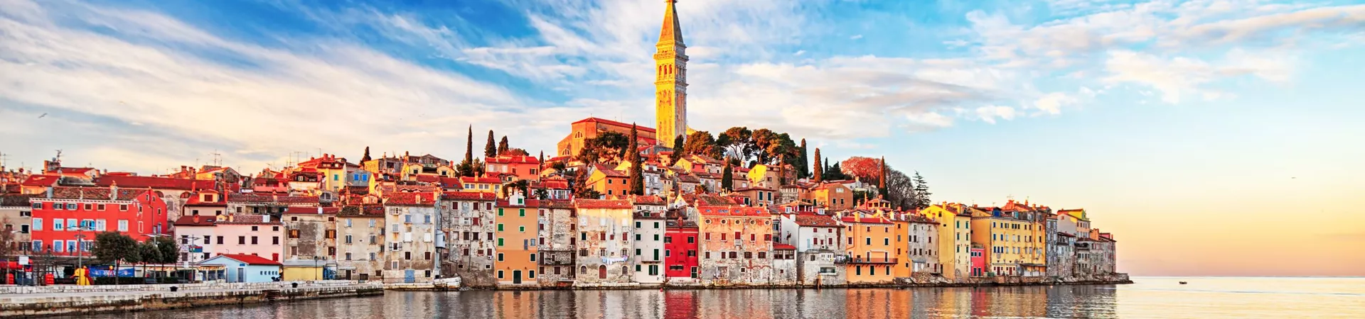 Rovinj coastline, Croatia