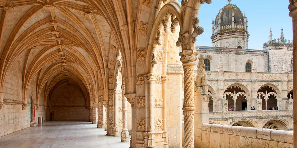 Jeronimos Monastery At Belem, Lisbon