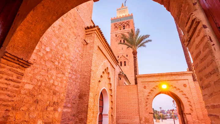 Koutoubia Mosque in Marrakesh, Morocco
