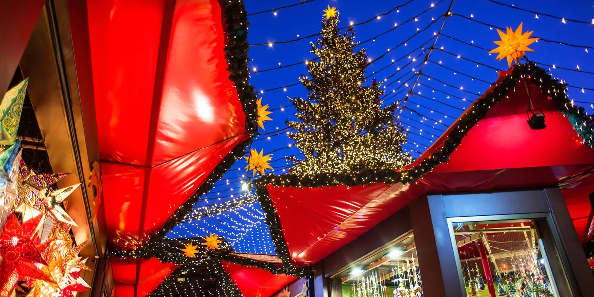 Traditional Christmas Market in Cologne, Germany