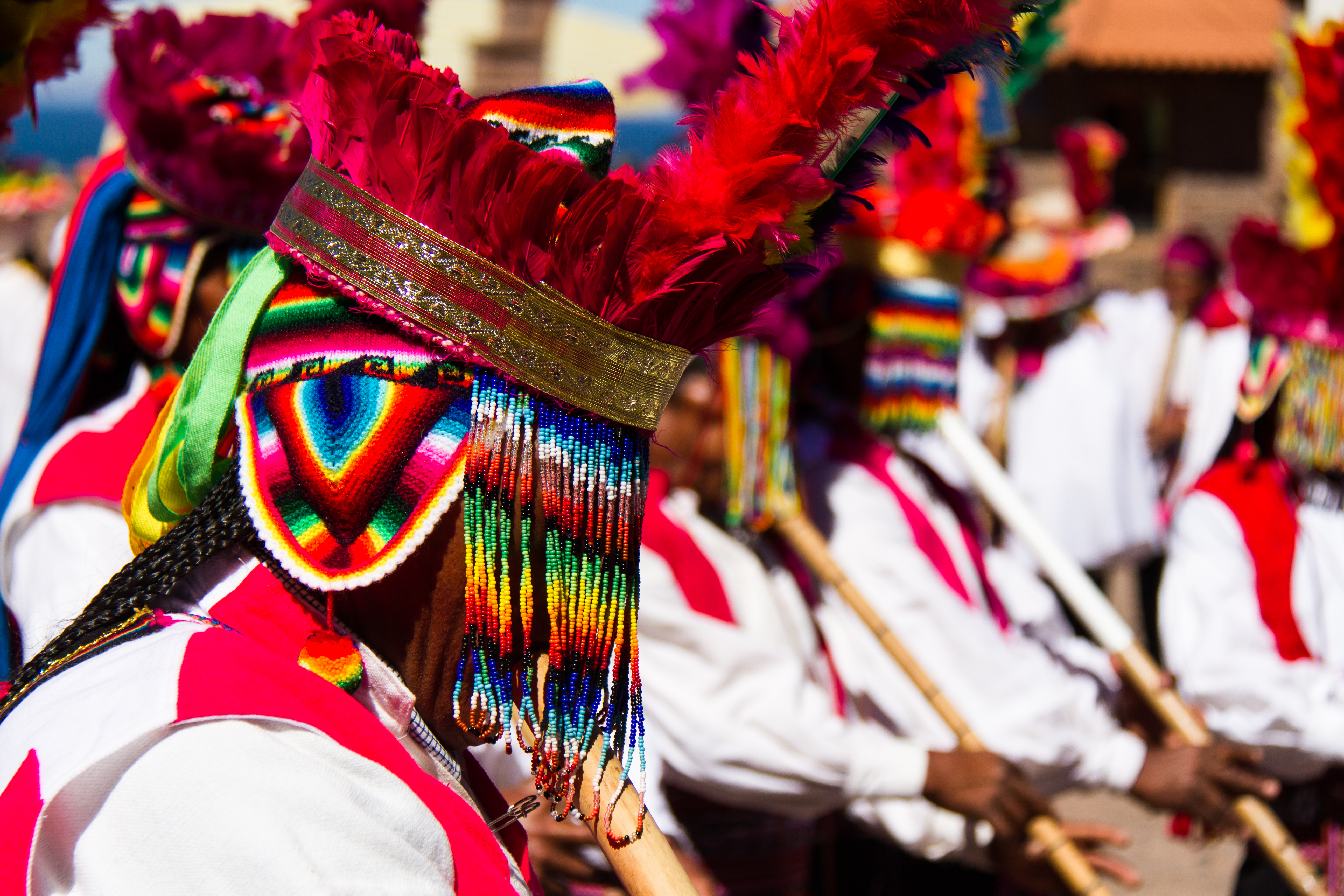 St James Festival In Taquile Island, Titicaca Lake 166364616