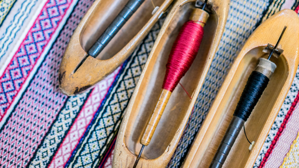 Laboratorio Giuditta Brozzetti weaving workshop in Perugia, Italy