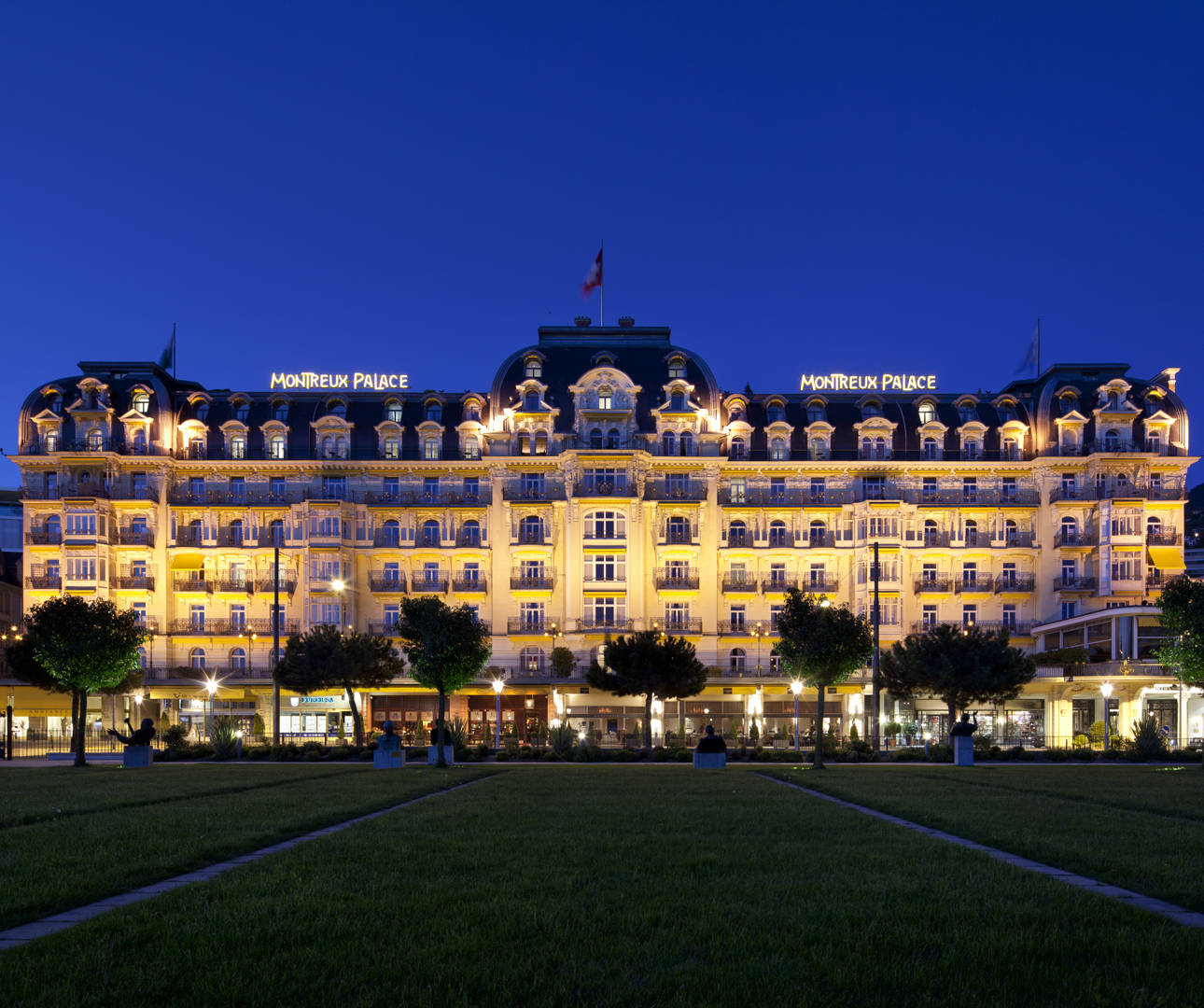 Seven Reasons to Visit Le Montreux Palace in Switzerland