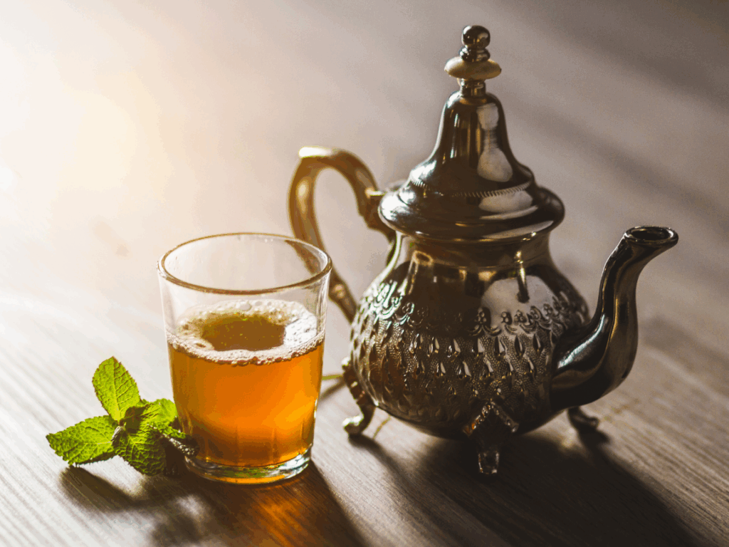 Green tea, morocco