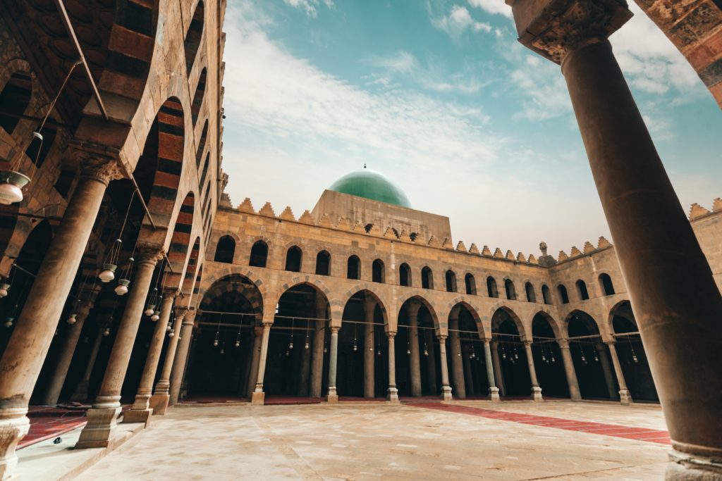 cose-up view of the Citadel of Cairo