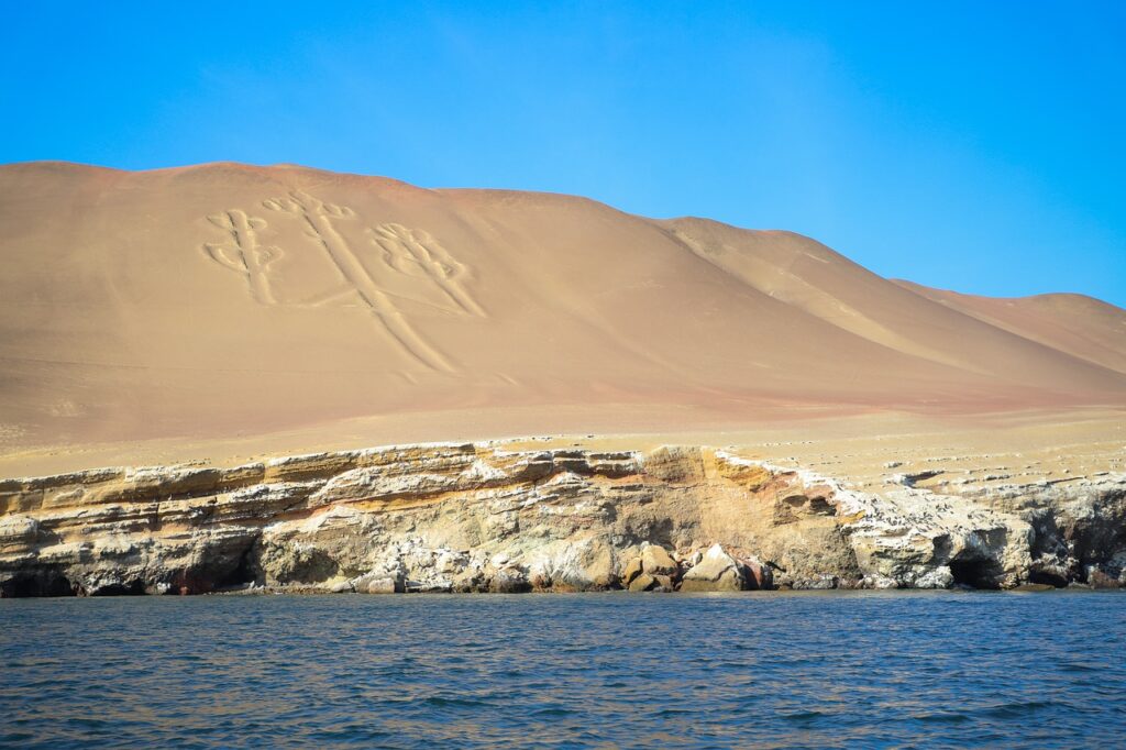 The nazca lines with water