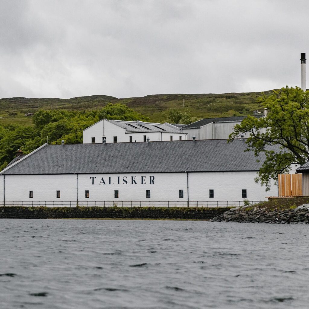 Talisker Whisky distillery