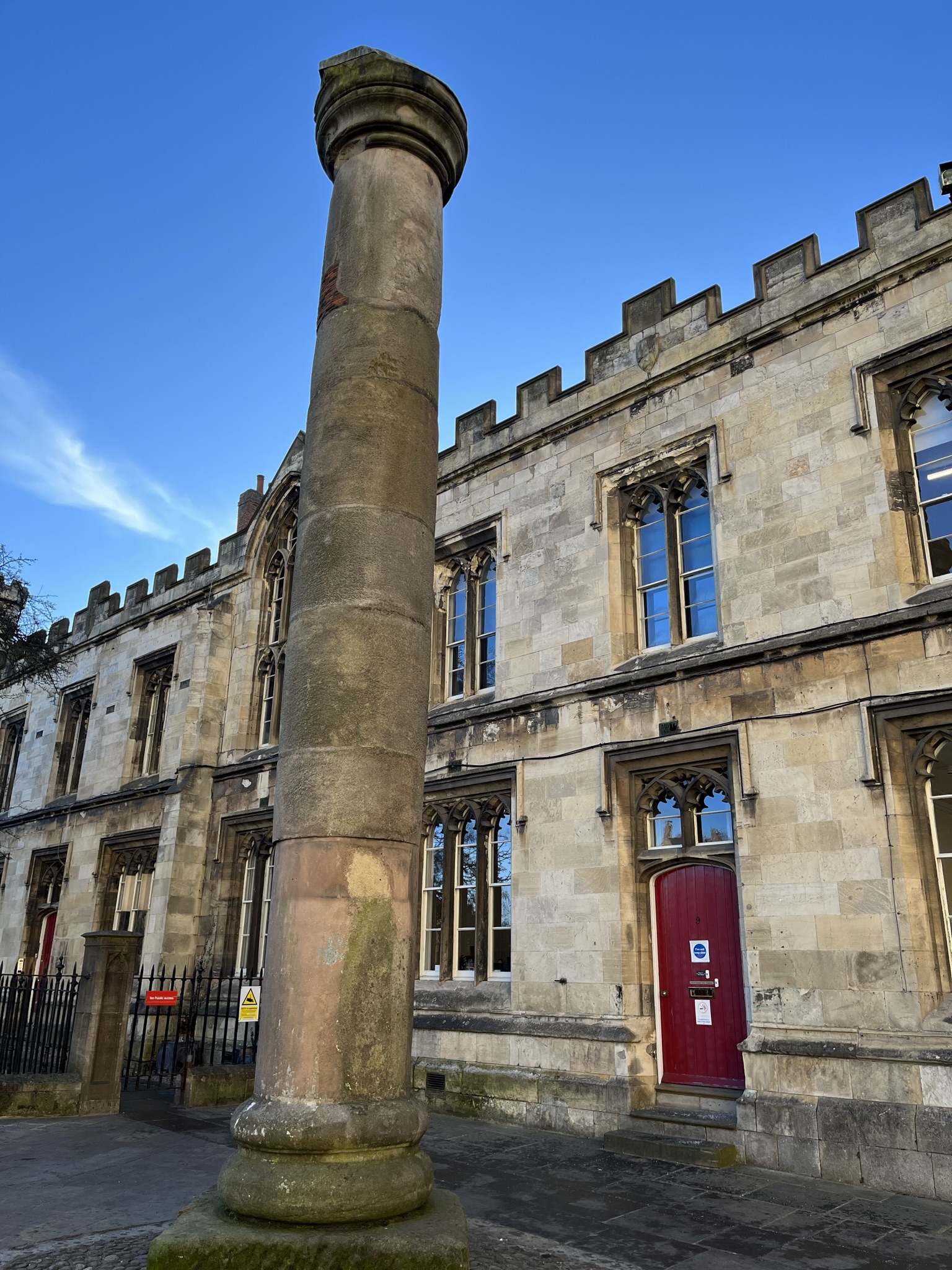 Roman column, York. Image credit: Seasider53 via Wikipedia