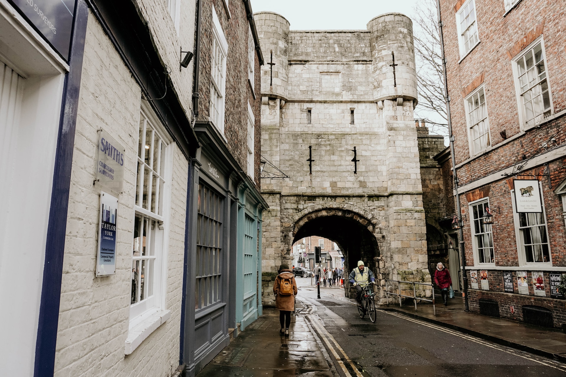One of York's main 'bars', Roman gateways into the city
