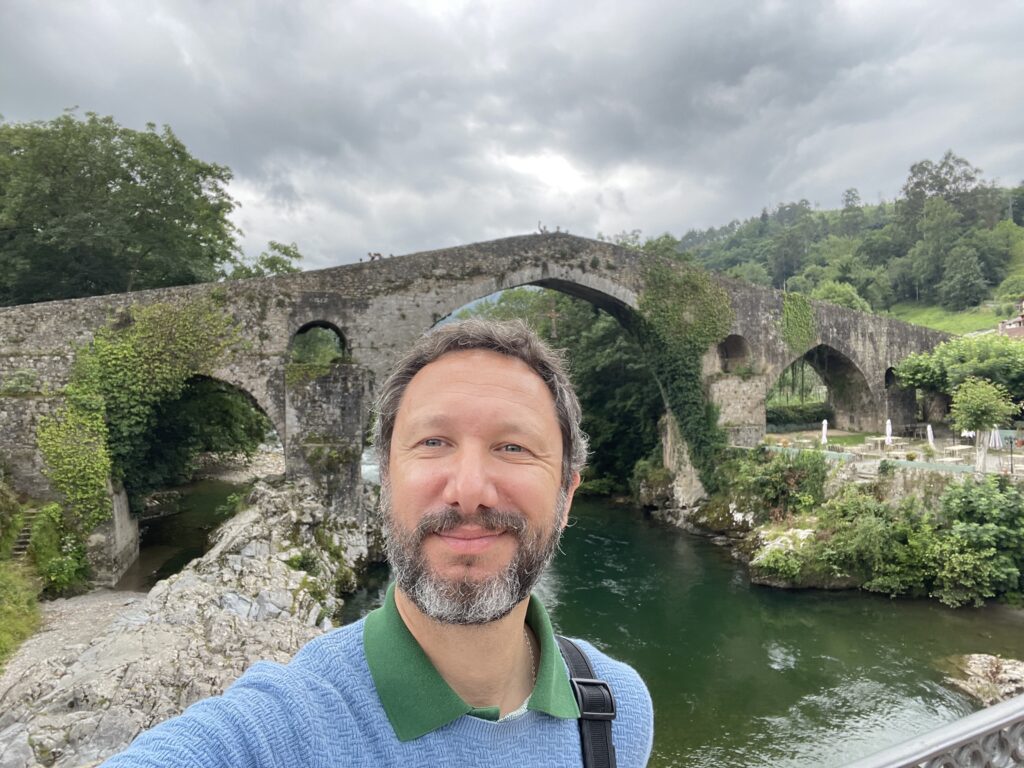 Filippo, the Travel Director guiding us through Florence