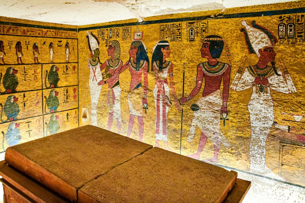 Tutankhamun's tomb in Luxor City, Egypt