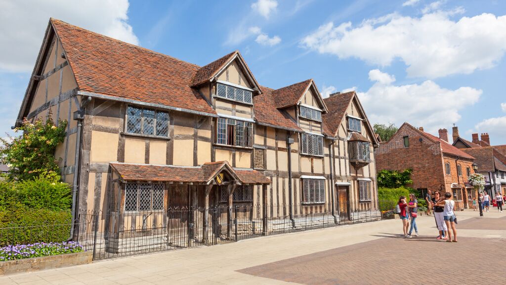 Shakespeare's birthplace in Stratford-Upon-Avon