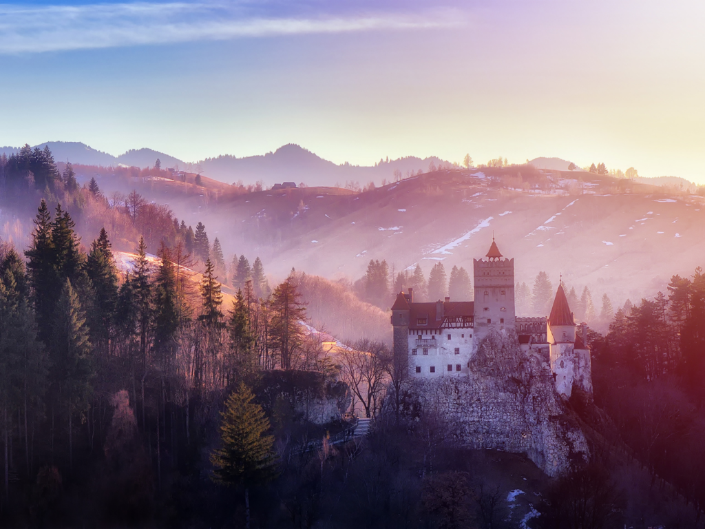 castle bran in romania 