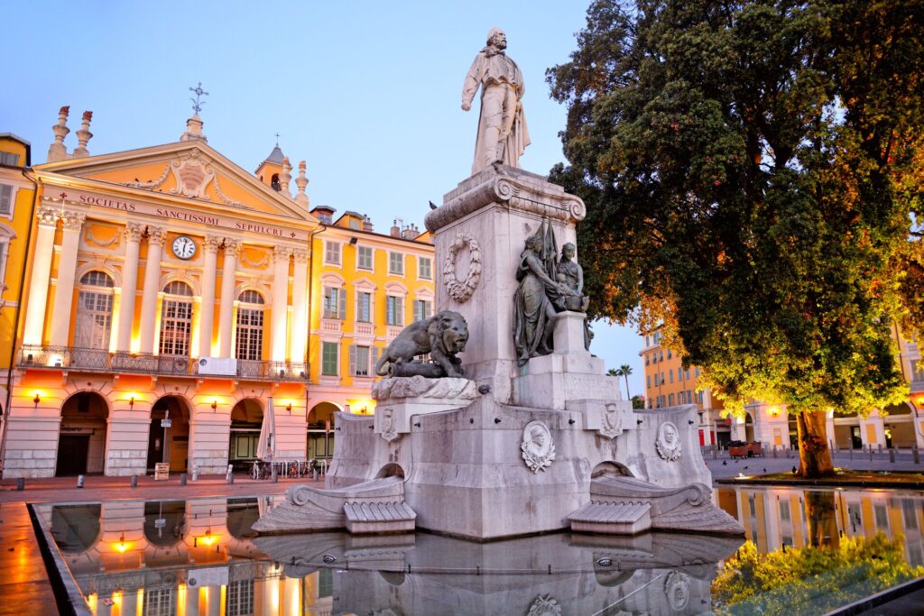 A palace in Nice.