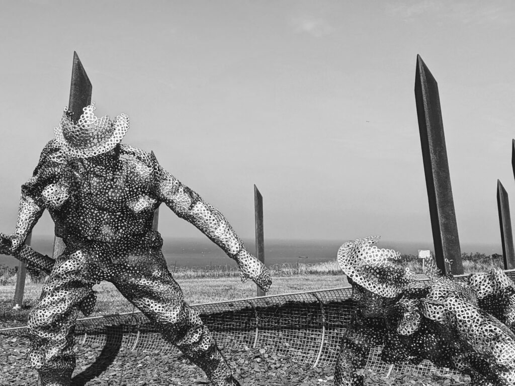 Normandy's Arromanches D Day Garden memorial