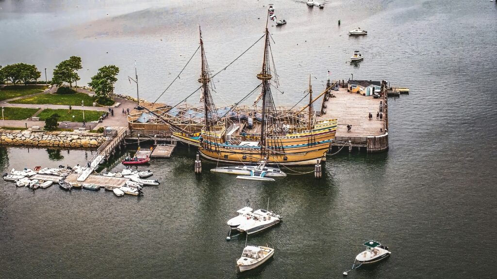 mayflower ship, plymouth