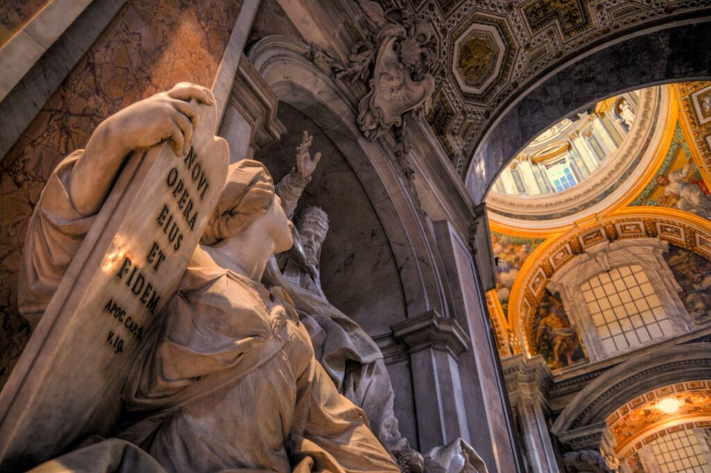 Vatican building interior