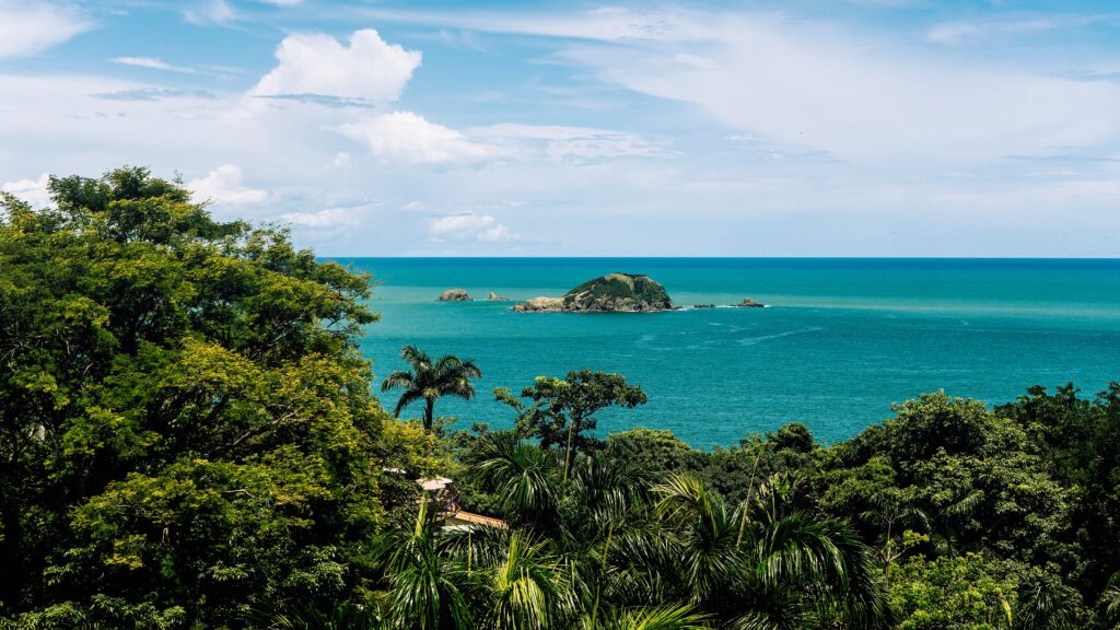 costa rica beach view