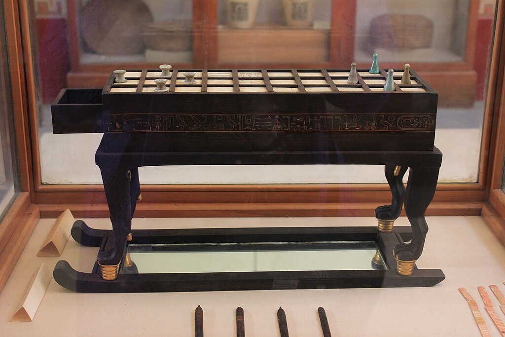 Ivory game board of Tutankhamun